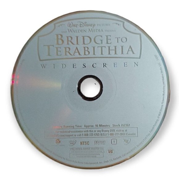 Bridge to Terabithia (Widescreen Edition) - DVD -‎ Zooey Deschanel, Walt Disney - Picture 3 of 3